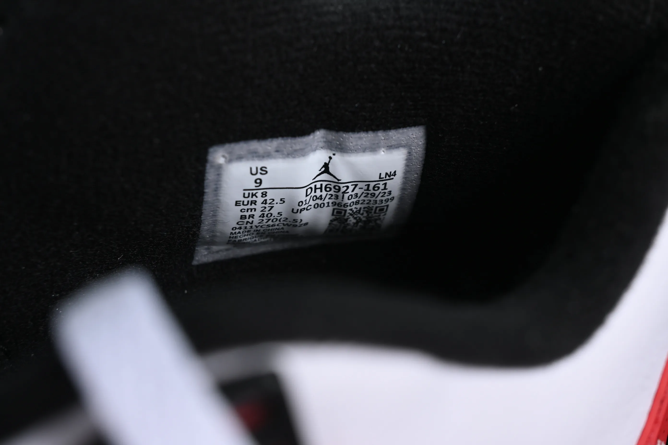 All categories Air Jordan Jordan series basketball shoes Air Jordan 4 LJR version Air Jordan 4 Red "Cement" AJ4 Joe 4 red cement reverse flame red DH6927-161
